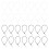 3mm x 150mm Auto Wire Push Cable Zip Tie Organizer White Black 100 Pcs 1