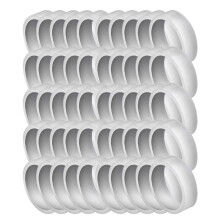 50pcs Silicone Joystick Elastic Guard Ring Invisible Protective Ring for PS5/PS4// Controller Ring Cover