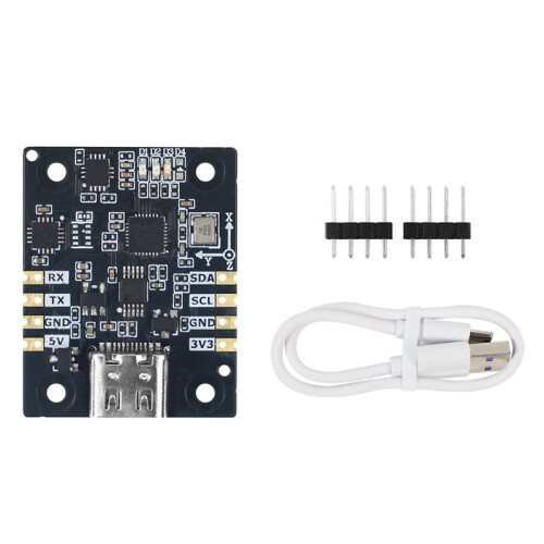 9-Axis IMU Module High-Precision Attitude Sensor Module Support AHRS Attitude Calculation for ROS Robot