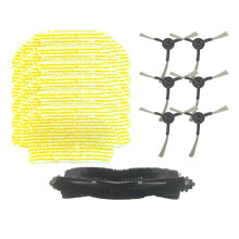 For  RCV3 Robot Vacuum Cleaner Replacement Parts Vacuum Main Roller Brush Side Brush Mop Cloth