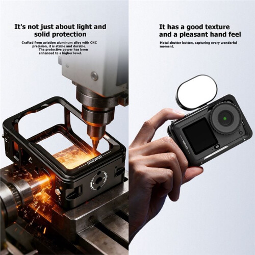 NEEWER for  Action 6 Metal Frame Horizontal Vertical Shooting Protection Frame Rabbit Cage Frame Action Camera Accessory 2