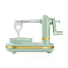 Manual Peeler Multifunctional with Stainless Steel Blades Hand Crank Fruit Peeler Food PeelingMachine