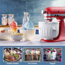For Ice Cream Machine Accessories - Ice Cream Sorbet Bucket Accessories Without Ice Cream Buckets