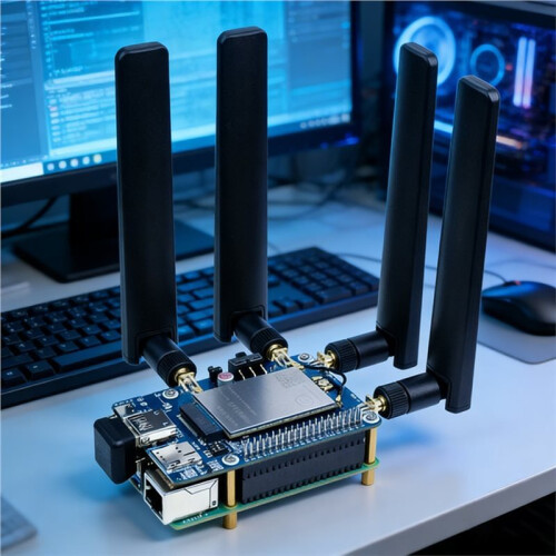 5G Expansion Board Communication Module RM500 Series, 4G/3G LTE Network Access, High-Speed Internet, IoT, Embedded 1