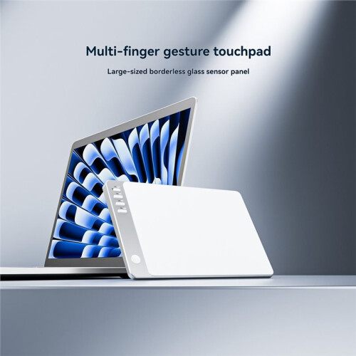 Touchpad V3 Multi-Function Gestures Trackpad with Left Button Rechargeable Wireless Touchpad for  IOS Win A 1