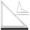 24 Inch Folding Triangle Ruler Framing Square for Carpenter Tools Construction Framing Tool Measurement Angle Ruler 1