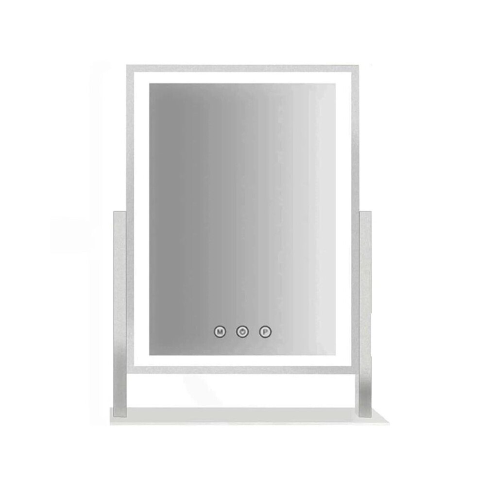 Tauoh Led Makeup Mirror, Led Vanity Mirror With Lights ,3 Color Lighting Modes,360Rotation Makeup Mirror For Bedroom Bathroom