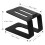 Tabletop Desk Speaker Stands Studio Speaker Support Rack Bookshelf Speakers Bracket Speaker Desk Mount Shock Absorption 6