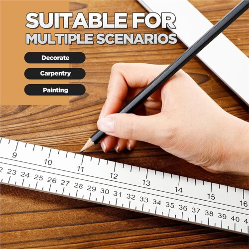 24 Inch Folding Triangle Ruler Framing Square for Carpenter Tools Construction Framing Tool Measurement Angle Ruler 2