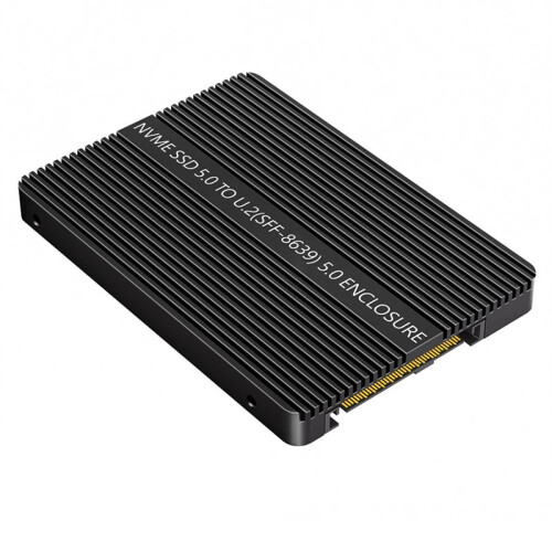 Adaptador SSD NVMe 5.0 para U.2 (SFF-8639) 5.0 de 2,5 Polegadas com Almofada Térmica, Converte SSD M.2 NVMe para U.2. Não Compatível com .