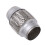 Exhaust Flexible Pipe Coupling 1.75x4.1in Silver 1