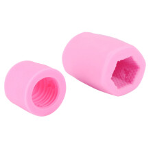 2 Pack Bee Honeycomb Candle Molds Beehive Silicone Mold for Homemade Beeswax Candle Soap Making Supplies