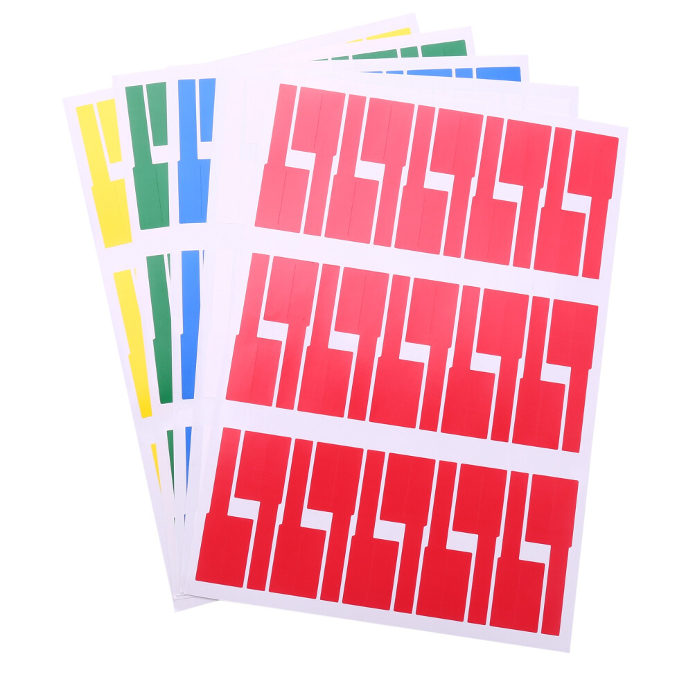 750Pcs Cable Label Sticker Waterproof Wire Network Electrical Cable Labels Cord Tag Print Stickers Organizer 4713543574858