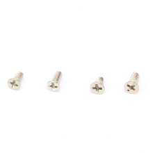 Stainless Steel Cross Head Screws 600pcs M1.0-M1.6 Flat for Eyeglass Repair