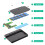 Adaptador SSD NVMe 5.0 para U.2 (SFF-8639) 5.0 de 2,5 Polegadas com Almofada Térmica, Converte SSD M.2 NVMe para U.2. Não Compatível com . 2