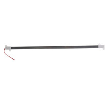 16X 50CM 12V 36 LED 5630 SMD Hard Strip Light AluminiumgehäUse mit Endkappe Weiß