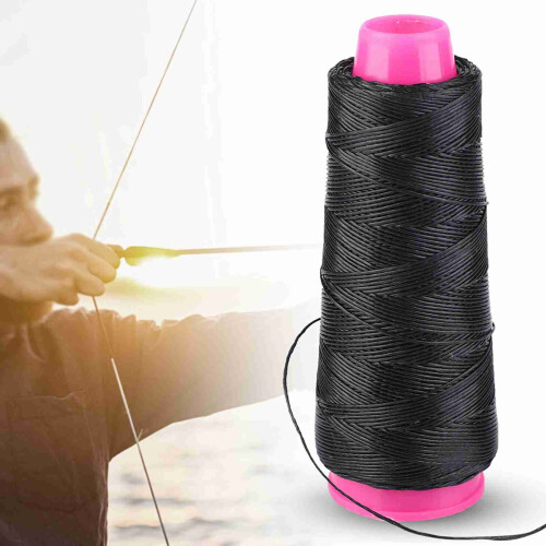 110m Recurve Bowstring - 49mm Black Polyester