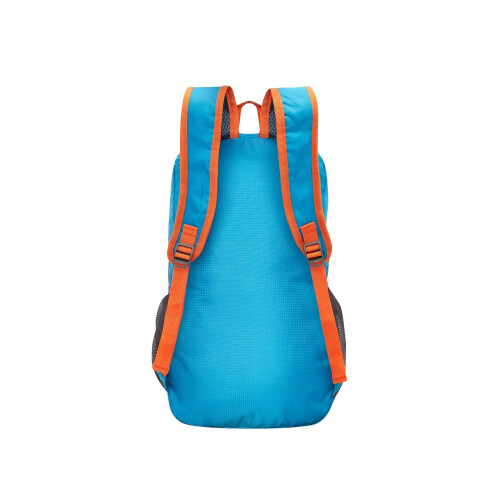 Mochila de 22 l, borde azul, material duradero 2