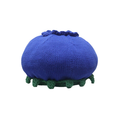 Winter Fruit Shape Hat for Stage Performances Festival-Blue