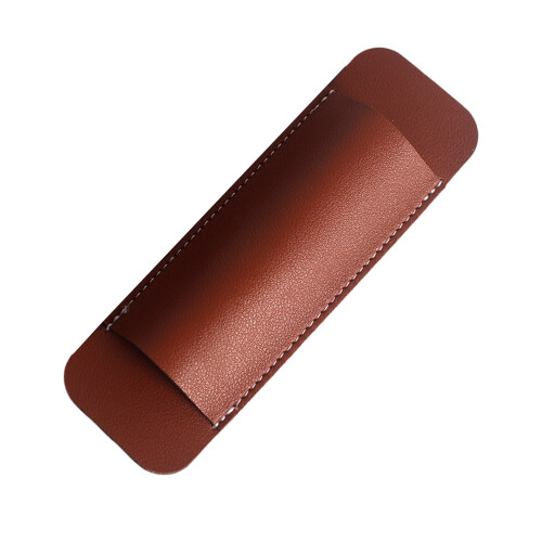 Leather Pouches Practical Cutter Sheath Flexible Cutter-Brown