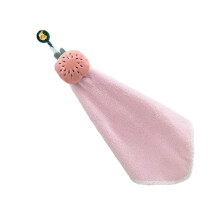 Sturdy Corals Fleece Hand Towel Absorbent Cartoon-watermelon