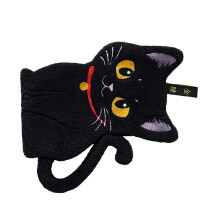 Absorbent Hand Towel With Lovely Cats Theme For-golden eyes