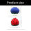 Winter Fruit Shape Hat for Stage Performances Festival-Blue 3