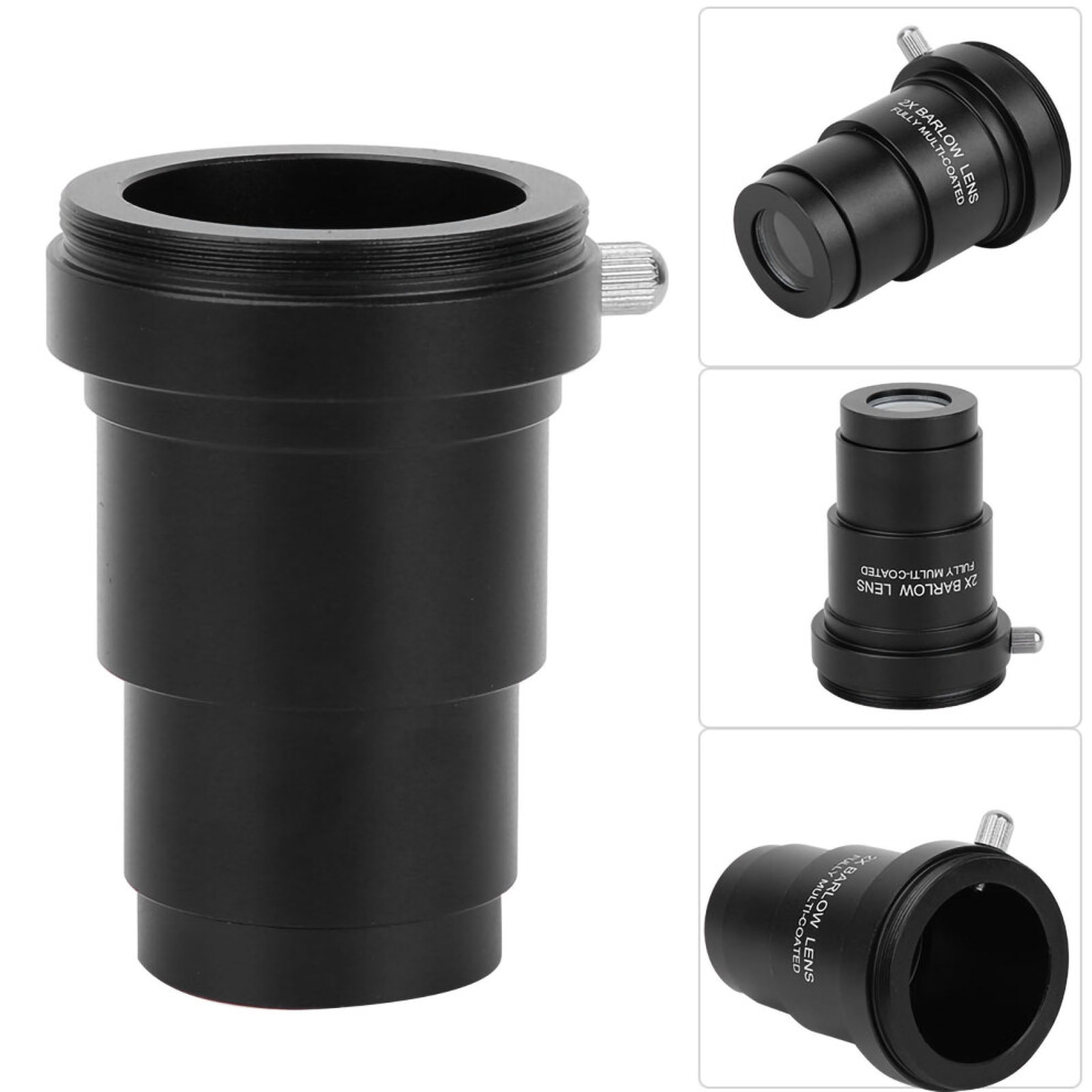 Astronomical Telescope 2x Barlow Lens M42x0.75 Thread for 1.25 inch Eyepieces-image-OPC-PT9GX6V-NEW
