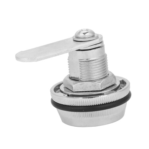 Secure Zinc Alloy Cam Lock for Lockers 3 Digit Pass Code Silver Colour