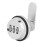 Secure Zinc Alloy Cam Lock for Lockers 3 Digit Pass Code Silver Colour 4