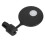 360 Adjustable Bicycle Rearview Mirror Black 8cm 9
