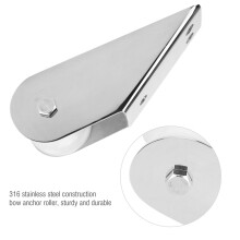 ZWS31605 316 SS Bow Roller 14oz Silver Size:SeePics