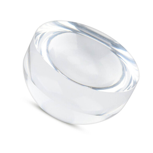 6X Dome Magnifier Optical Acrylic, 78x50mm Clear