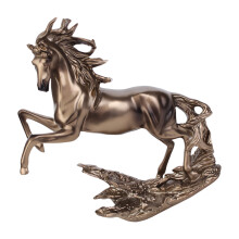 Statuette de cheval détaillée en résine-75382GT à droite