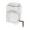 Kleine dierenwaterdispenser Plastic drinkfles met pinuitloop 1