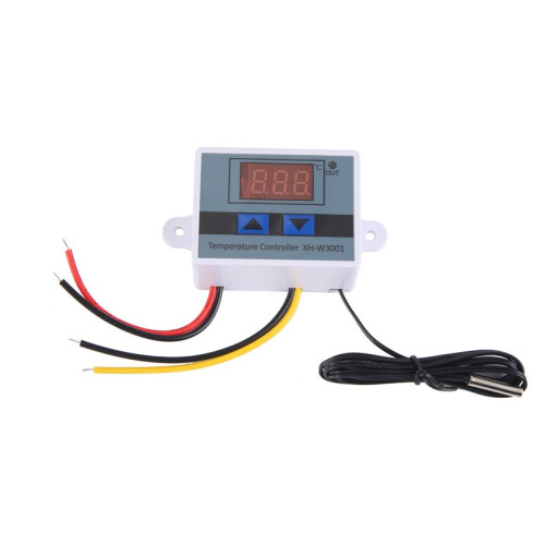 12V Digital LED Temperaturregulator Termostat Control