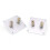 2-Bit Audio Speaker Terminal Square Copper Binding Post Loudspeaker Box Wiring Terminal Board 80x80mm Accessories 4
