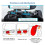 Car Headrest Pillow, 3-Way Adjustable Car Headrest,Thickened Memory Foam Road Pal Headrest, Neck Support Pillow 9