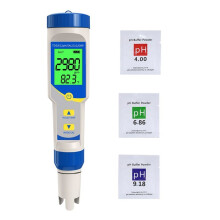 7 in 1 PH Meter High Accuracy Water Quality Tester TDS EC ORP Ppm Tester for Pool Saltwater Aquarium Hydroponics