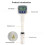 Digital PH Meter Multipurpose Acidity Meter Pen Type PH/ORP/TEMP Tester Soil Analyzer with Display for Pool Aquarium 7