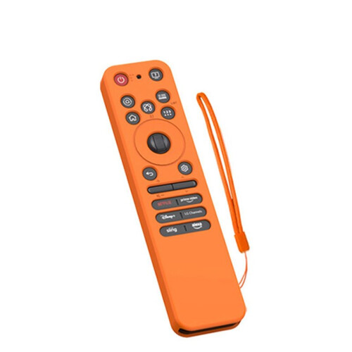 2Pcs Silicone Case for  MR25GA Remote Controller Cover with Lanyard Shockproof Soft Shell Sleeve Protect 2