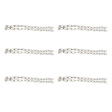 6X Corrente Resistente de 1 M para Lâmpada Pendurada de Candelabro Vintage, Bronze Verde