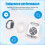 Intelligent Small Dehumidification  Cabinet Extractor Inflatable Cabinet Drainage Type Dehumidifier Tool 5
