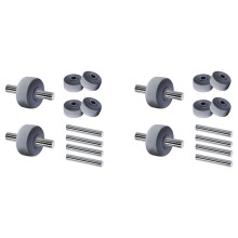 12 Pcs Front Wheels for  Vacuum Cleaner NV350 NV351 NV352 NV355 NV356E NV500 NV501 NV502 and More