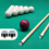 30Pcs Pieces 12 mm/13 mm Billiard Pool Cue Stick Tips Screw  Tips Ferrules Replacement Billard Pool Accessories 4