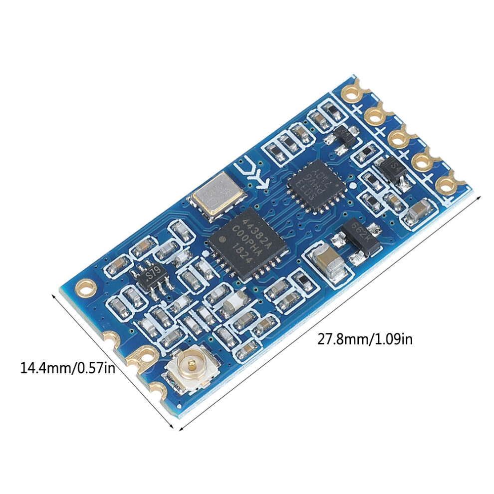 Hc-12 Si4463 Wireless Serial Module 1000M Spring Antenna 433.4-473.0Mhz 8481393774044