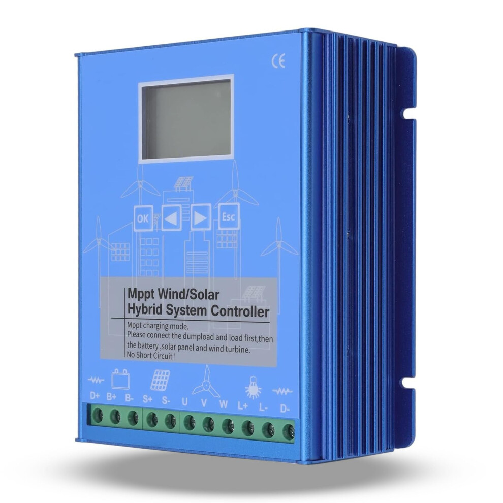 15000W Wind And Solar Hybrid Mppt Charge Controller 12V 24V 48V With Boost Charging And Street Light Monitoring 9330225573203