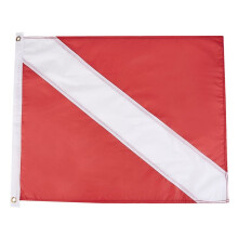 Taucher-Flaggen-Boots-Signalflaggen-Schnorchelboot-Signal-Floater-Flagge für Unterwasser-GeräTetauchen Speerfischen