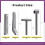 4Pcs Adjusting Valves Tools Set, Motorcycle Engine Valve Screw Adjusting, Include Square Hole Tool, Hexagonal Hole Tool 7