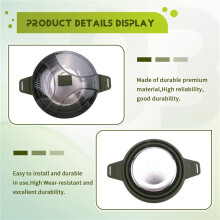 Outdoor Folding Pot Silicone Hiking Cooking Pot Portable Picnic Pot Stainless Steel Camping Cooker,Green